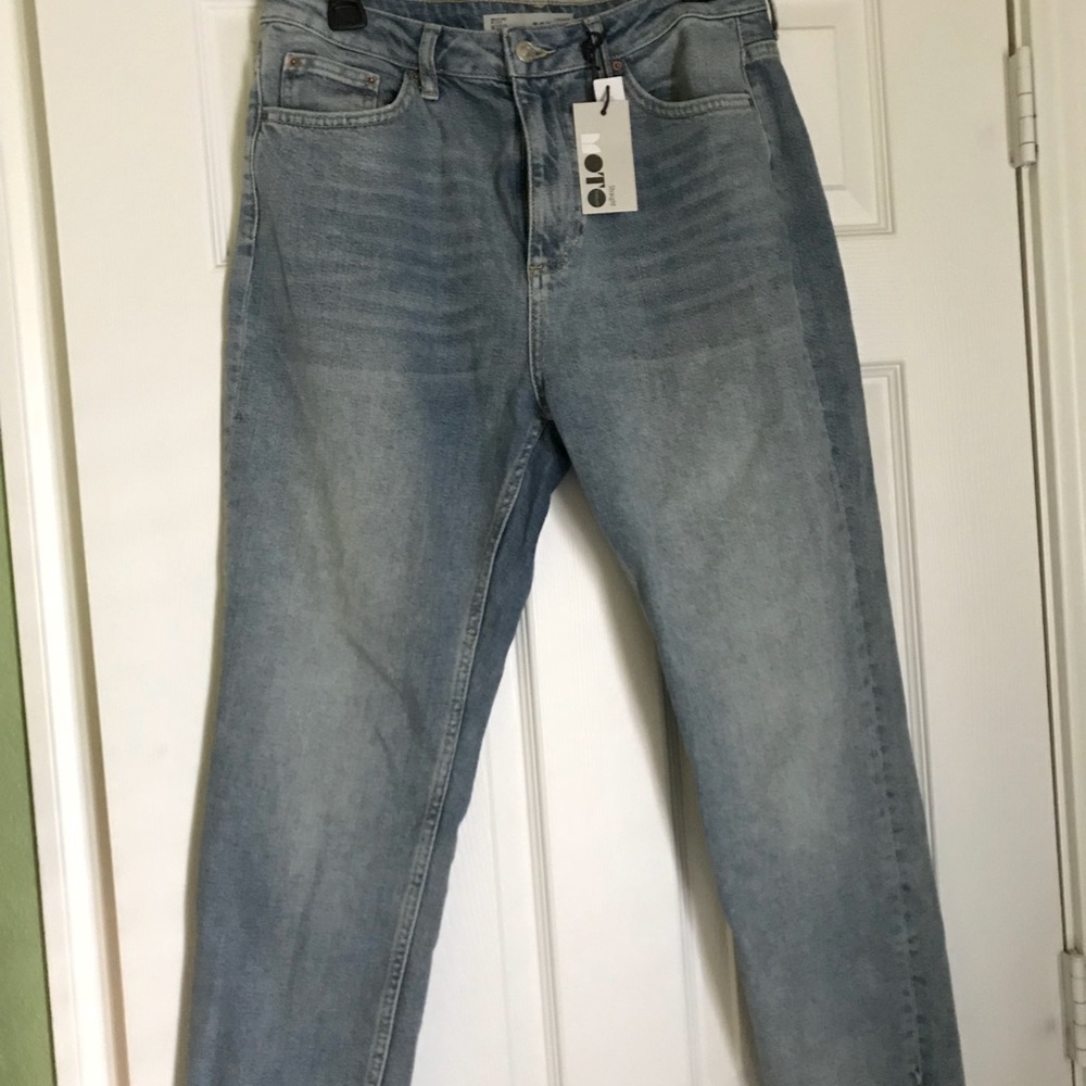NWT Topshop Moro Straight Jeans size 32/30